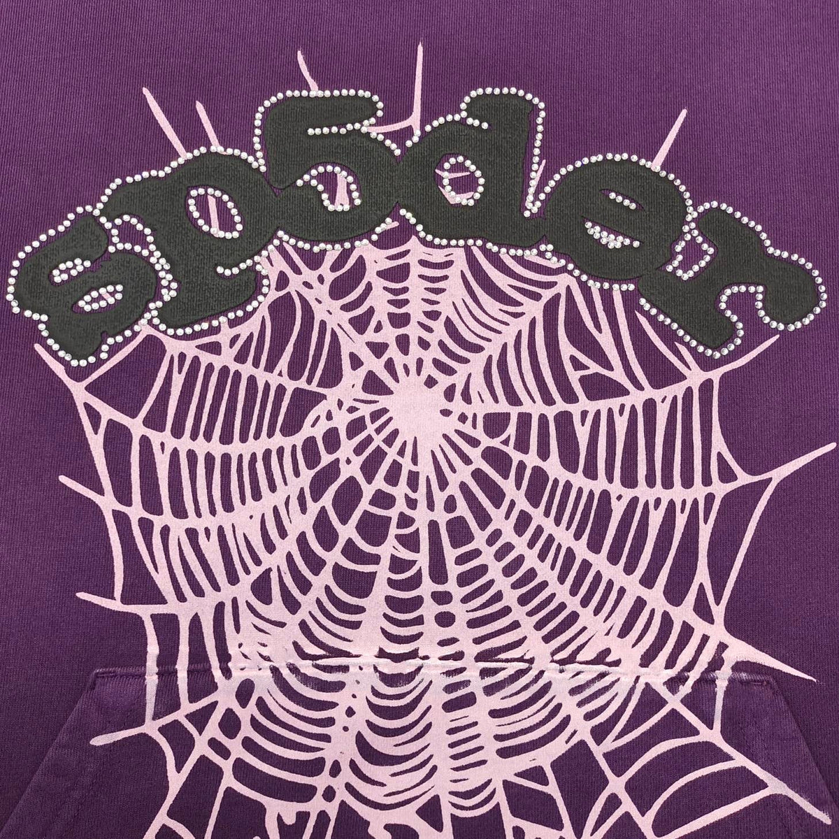 SP5DER WEB HOODIE PURPLE - netstar®