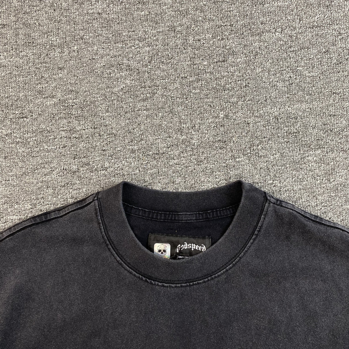 GODSPEED AMIGOS T-SHIRT WASHED BLACK - netstar®