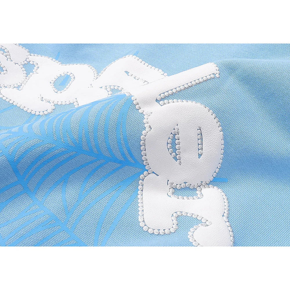 SP5DER WEB HOODIE SKY BLUE - netstar®