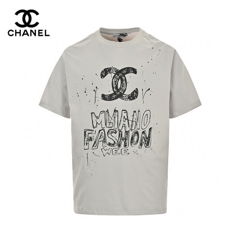 Chanel Milano Fashion Week T-Shirt (Gray)