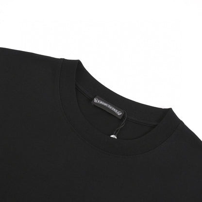 CHROME HEARTS WHITE CROSS T-SHIRT BLACK - netstar®