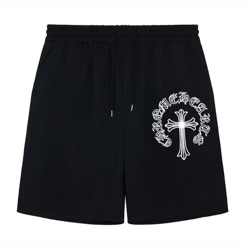 CHROME HEARTS PAINT DRIP SHORTS BLACK - netstar®