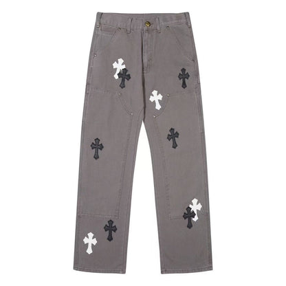 CHROME HEARTS JEANS BROWN - netstar®