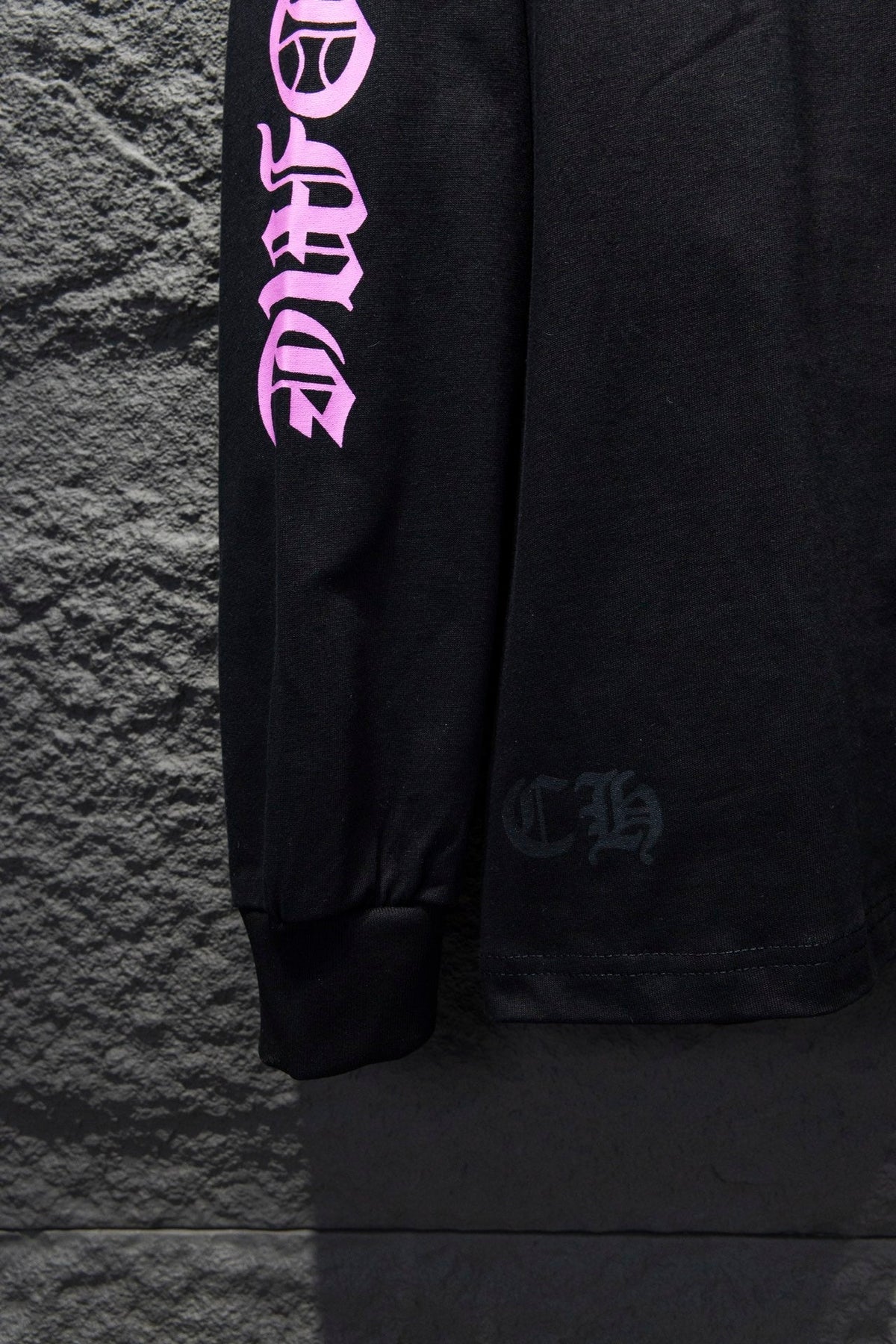 CHROME HEARTS PURPLE COLLAR LONGSLEEVE BLACK - netstar®
