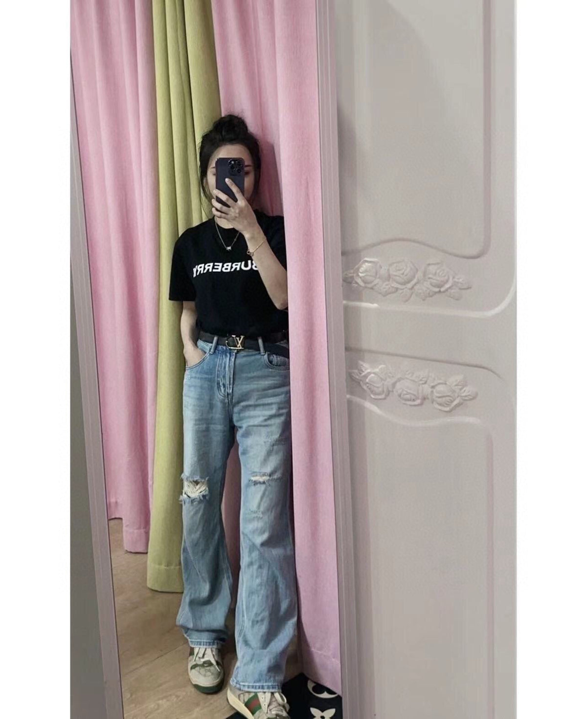Burberry Logo T-Shirt - Black
