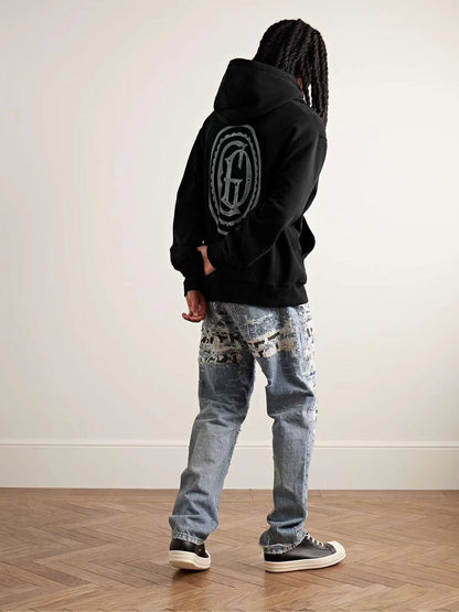 GALLERY DEPT GD MULTI LOGO HOODIE - netstar®