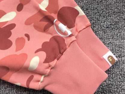 BAPE X BARBIE DOT CAMO SHARK FULL ZIP HOODIE PINK - netstar®