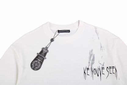 CHROME HEARTS "LOOKING LIKE A GHOST" T-SHIRT WHITE - netstar®