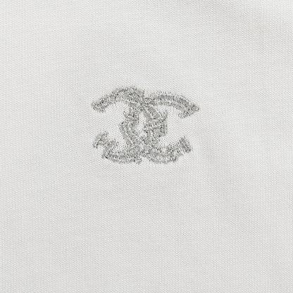Chanel Classic Logo T-Shirt in White