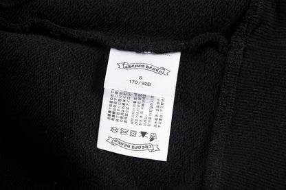 CHROME HEARTS WOOL WHITE CROSS SWEATSHIRT BLACK - netstar®