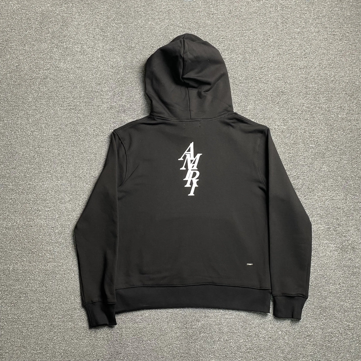 AMIRI LETTER LOGO HOODIE BLACK - netstar®
