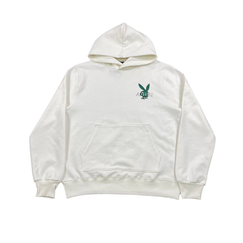 AMIRI PLAYBOY LOGO HOODIE WHITE GREEN - netstar®