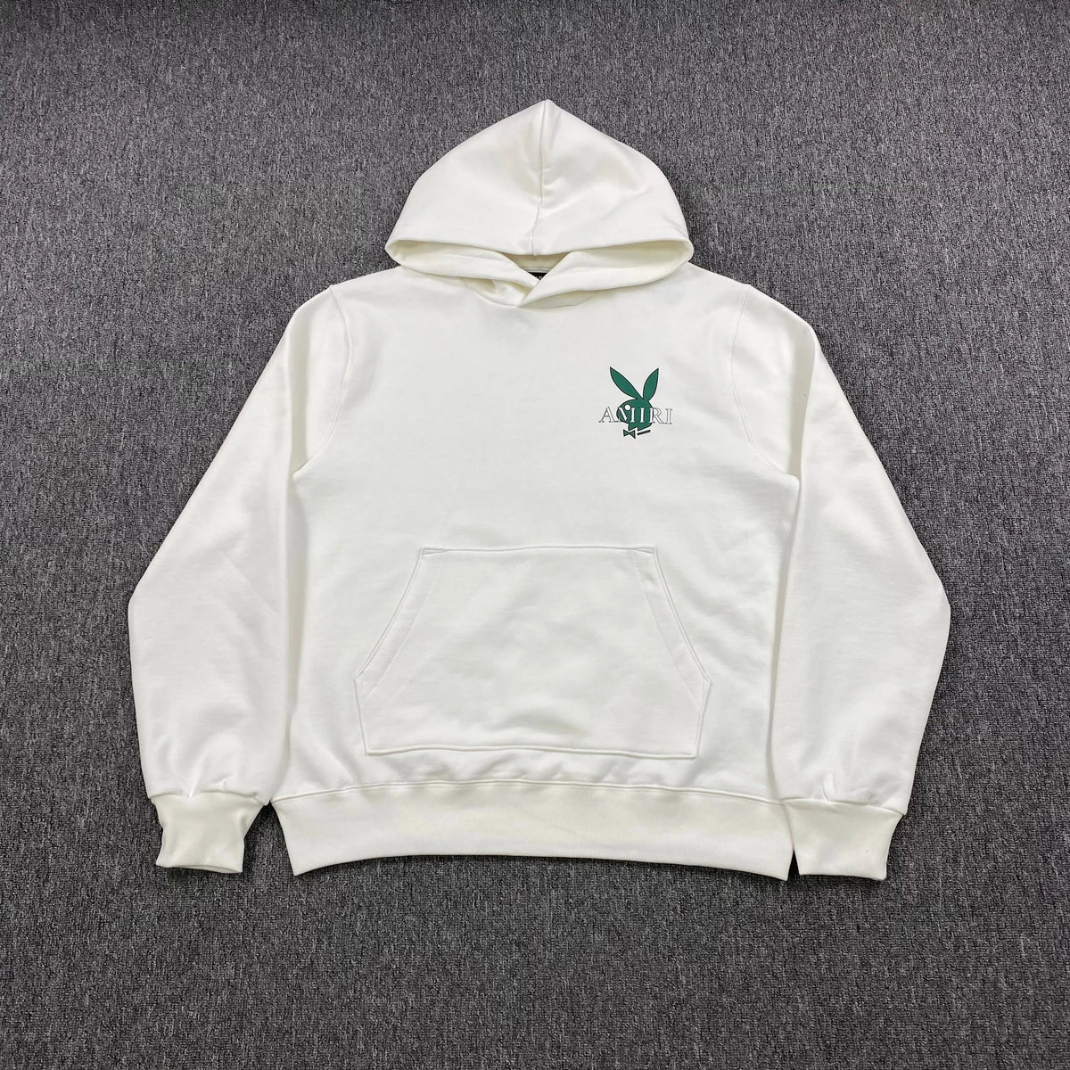AMIRI PLAYBOY LOGO HOODIE WHITE GREEN - netstar®