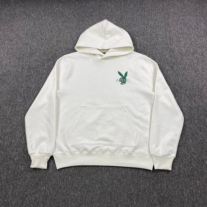 AMIRI PLAYBOY LOGO HOODIE WHITE GREEN - netstar®