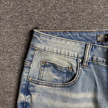 AMIRI VARSITY LOGO JEANS - netstar®
