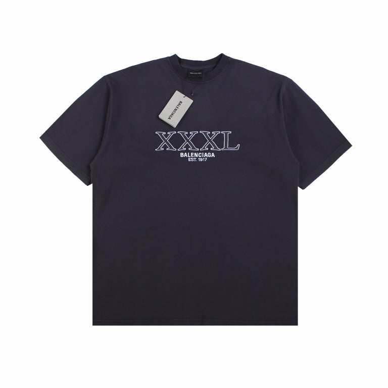 BALENCIAGA XXXL LOGO T-SHIRT BLACK