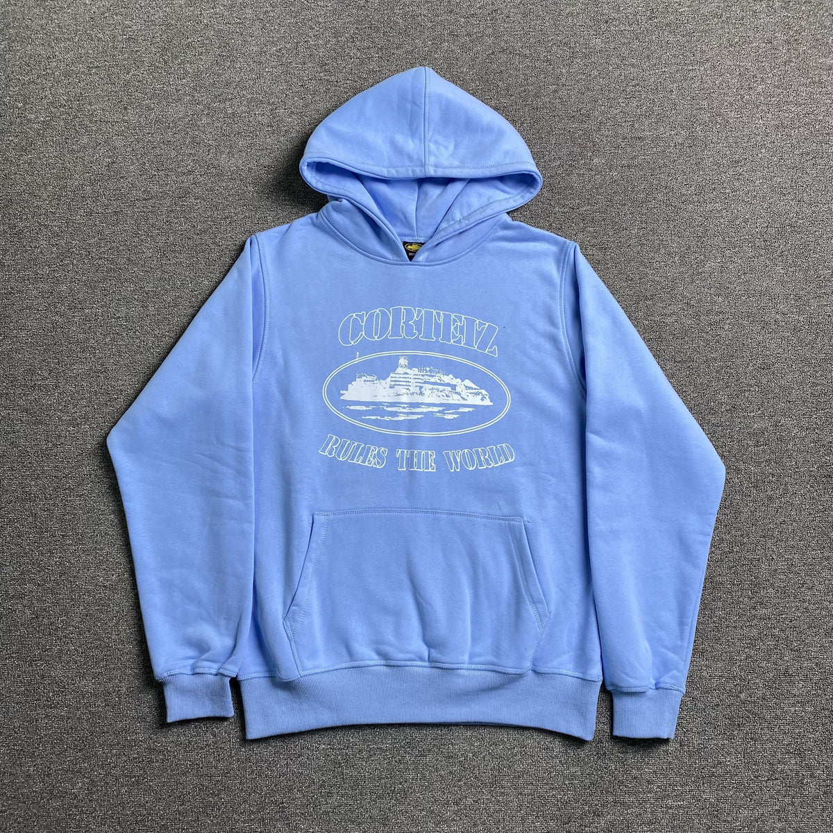 CORTEIZ ALCATRAZ HOODIE BABY BLU - netstar®
