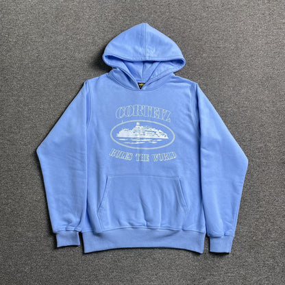 CORTEIZ ALCATRAZ HOODIE BABY BLU - netstar®