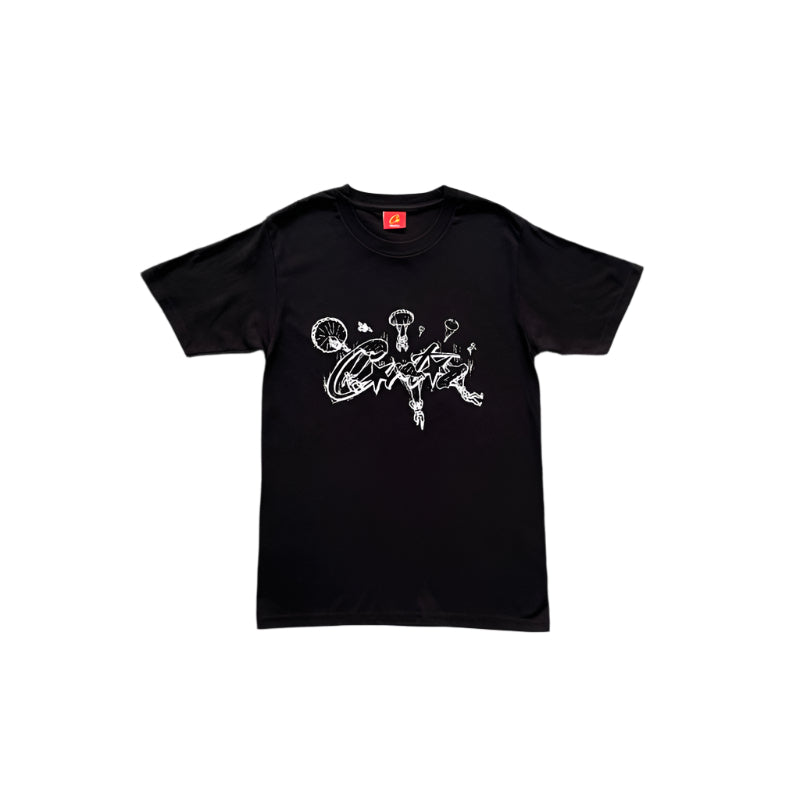 CORTEIZ ALLSTARZ SKYDIVER TEE BLACK - netstar®