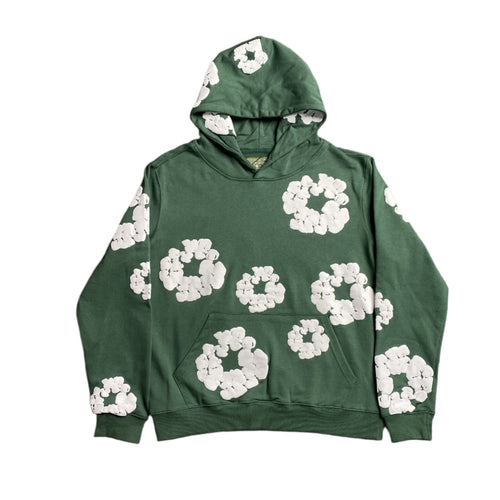 DENIM TEARS COTTON WREATH HOODIE GREEN