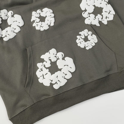 DENIM TEARS COTTON WREATH HOODIE OLIVE