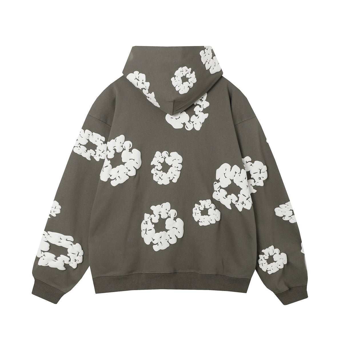 DENIM TEARS COTTON WREATH HOODIE OLIVE
