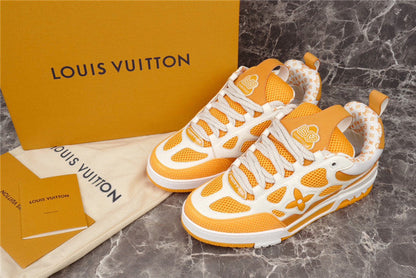 LOUIS VUITTON LV SKATE SNEAKER YELLOW WHITE - netstar