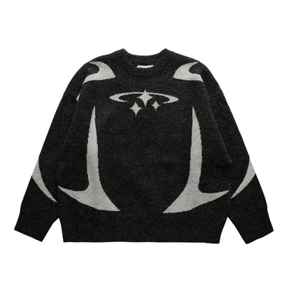 Y2K Knitted Jumper - netstar®