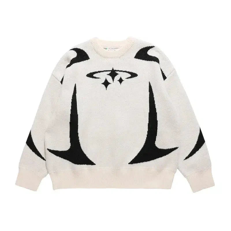 Y2K Knitted Jumper - netstar®