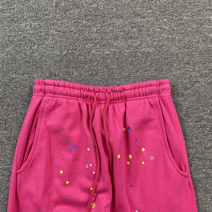 SP5DER P*NK SWEATPANTS PINK - netstar®