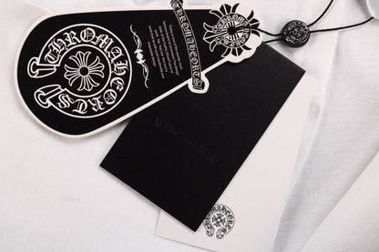 CHROME HEARTS HORSE SHOE LOGO T-SHIRT WHITE PINK - netstar®