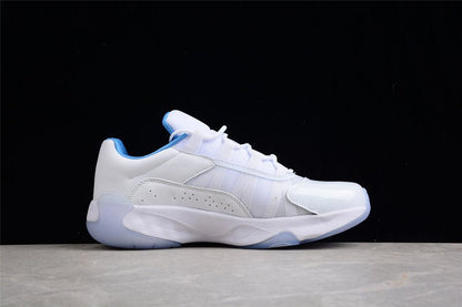 AIR JORDAN 11 CMFT LOW WHITE/WHITE/ARMORY NAVY