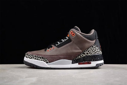 AIR JORDAN 3 RETRO BLACK/ORANGE/BROWN/WHITE