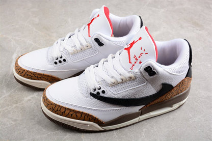 AIR JORDAN 3 RETRO HIGH OG AJ3 WHITE/BROWN/BLACK