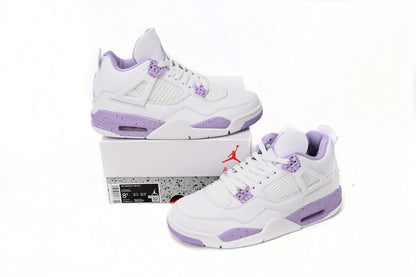 Air Jordan 4 White Purple - netstar