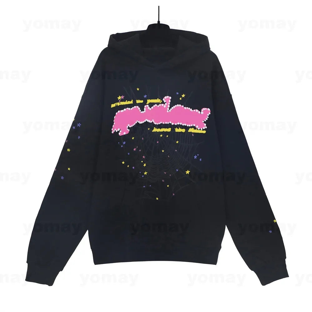 Hoodie Mens Womens Pink Black Fashion Designers Hoodies Pants Suits Sets Classic T Shirts Tees Clothes Sweatshirts T Shirt - netstar®