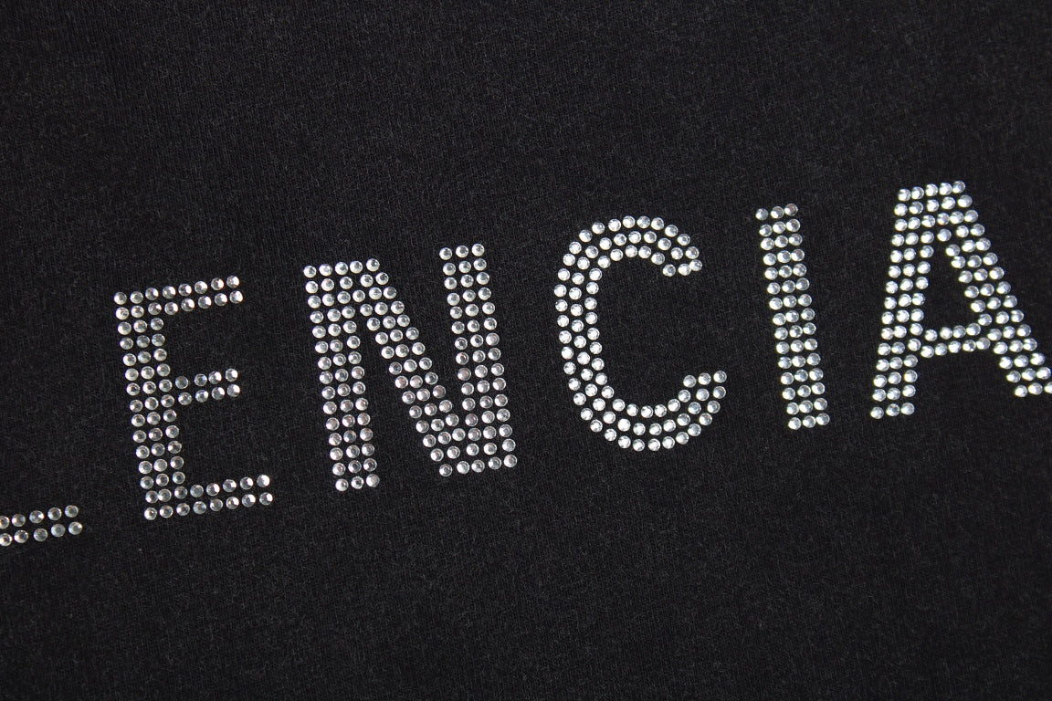 Balenciaga T-shirt with Washed Effect
