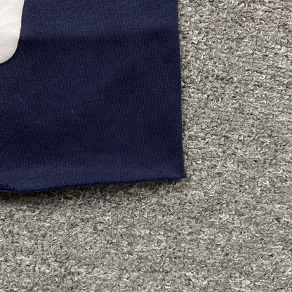 DENIM TEARS COTTON WREATH SHORTS NAVY - netstar