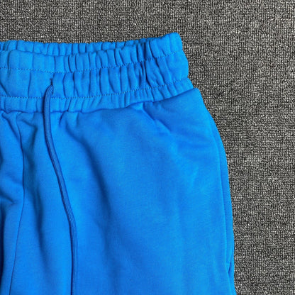 DENIM TEARS COTTON WREATH SWEATPANTS AZURE BLUE - netstar