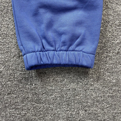 DENIM TEARS COTTON WREATH SWEATPANTS BLUE - netstar