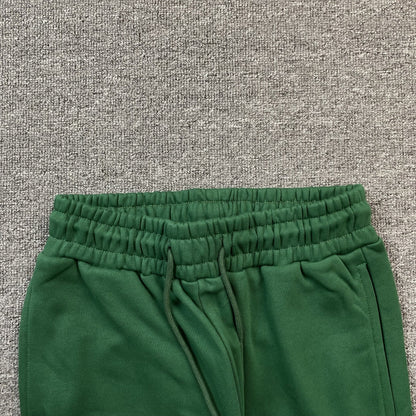 DENIM TEARS COTTON WREATH SWEATPANTS DARK GREEN - netstar