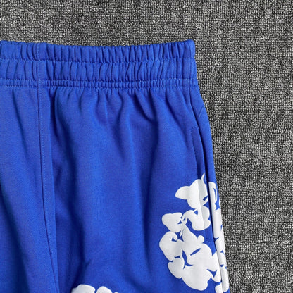 DENIM TEARS COTTON WREATH SWEATPANTS DEEP BLUE - netstar