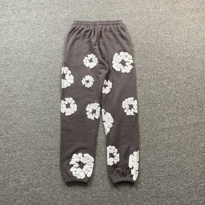 DENIM TEARS COTTON WREATH SWEATPANTS OLIVE - netstar