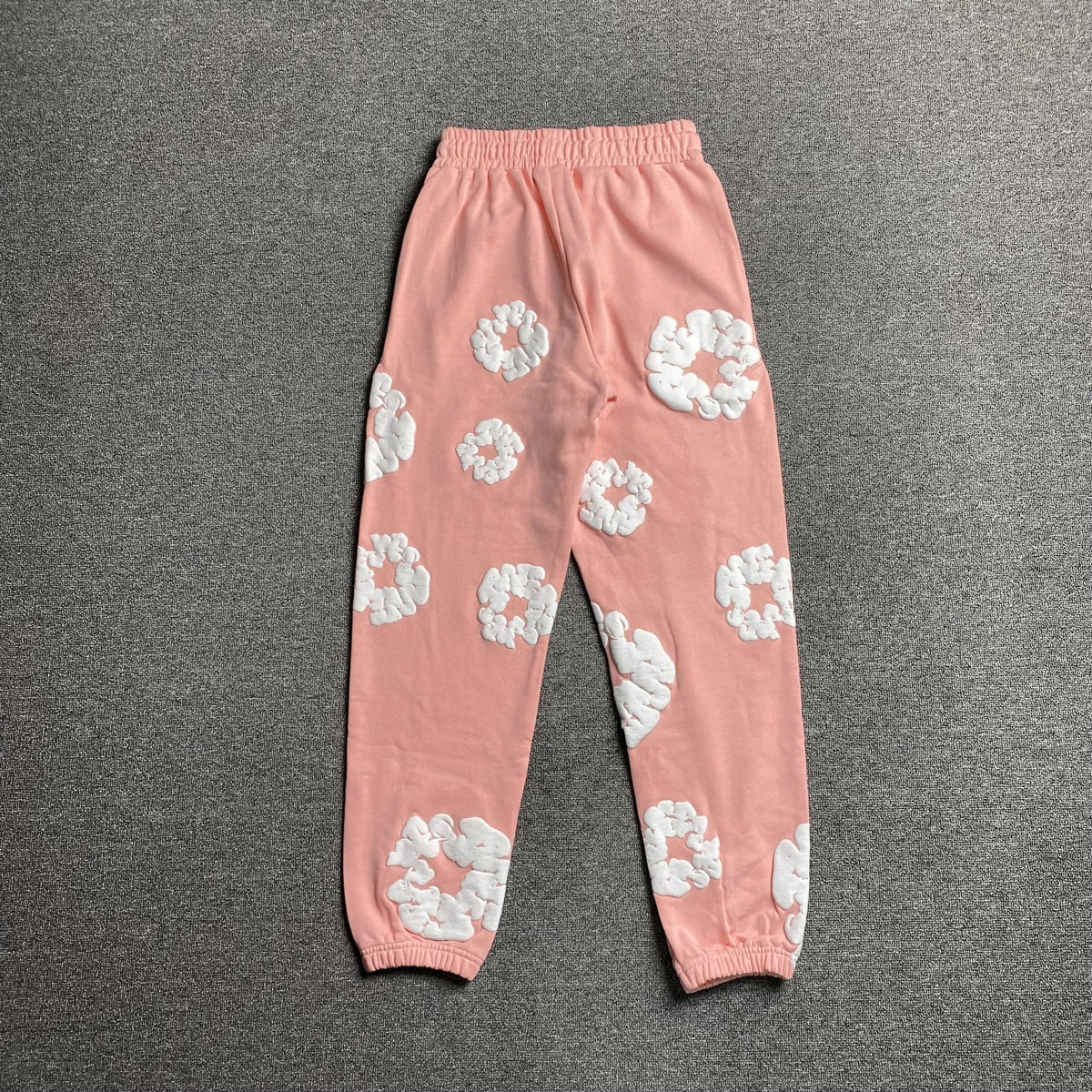 DENIM TEARS COTTON WREATH SWEATPANTS PEACH - netstar