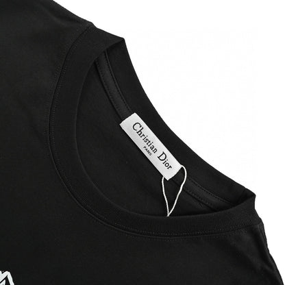 Dior Black Graphic T-Shirt - netstar
