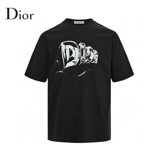 Dior Black Graphic T-Shirt - netstar