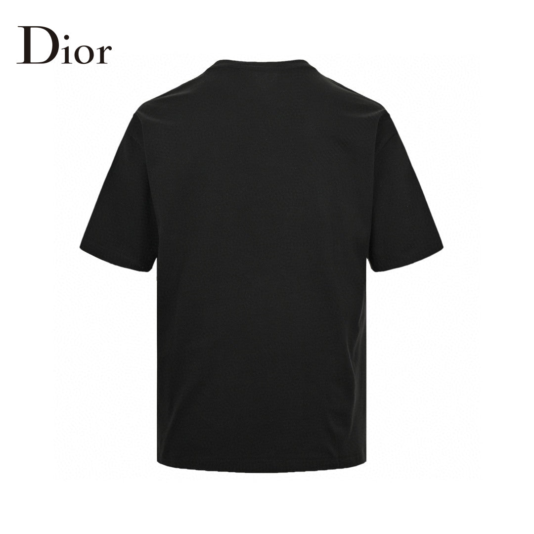 Dior Black Graphic T-Shirt - netstar