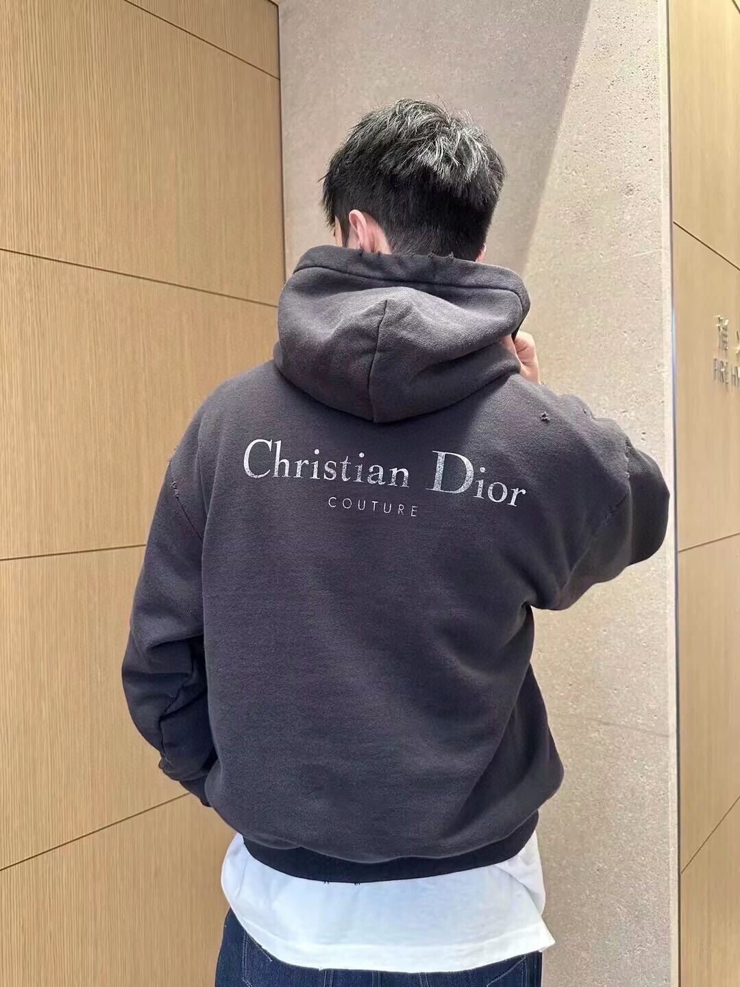 Dior Black Hoodie - netstar