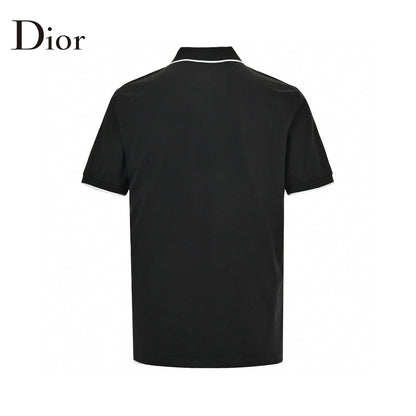 Dior Black Polo Shirt - netstar
