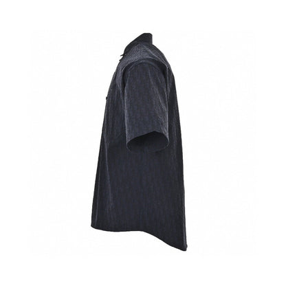 Dior Black Short - Sleeve Shirt - netstar